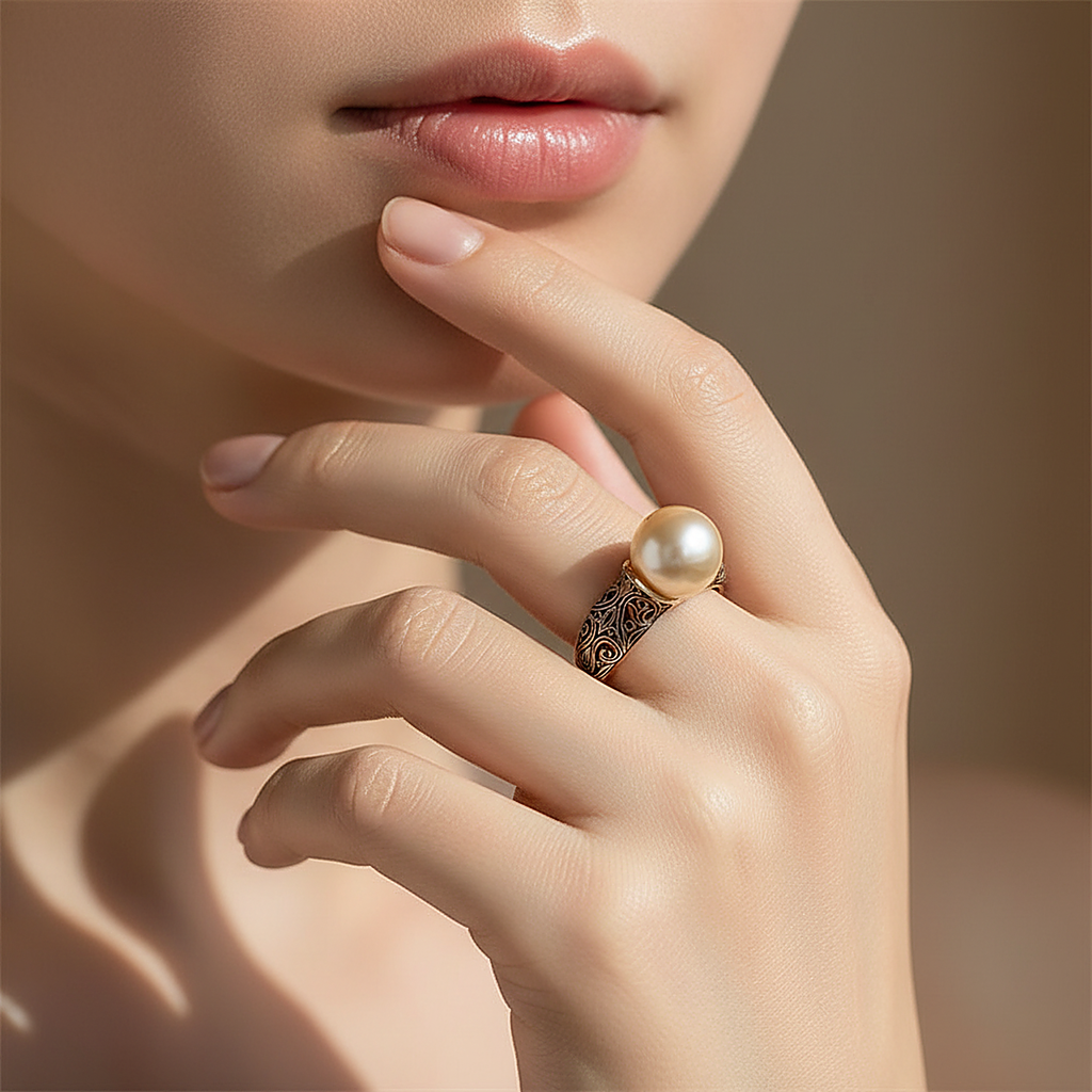 Maelys Pearl Ring