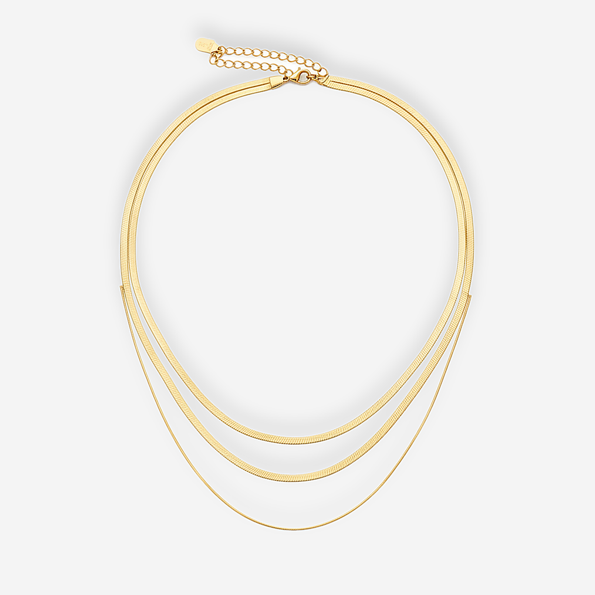 Elowen Gold Layered Necklace