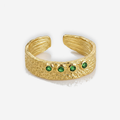 Opaline Emerald Cuff