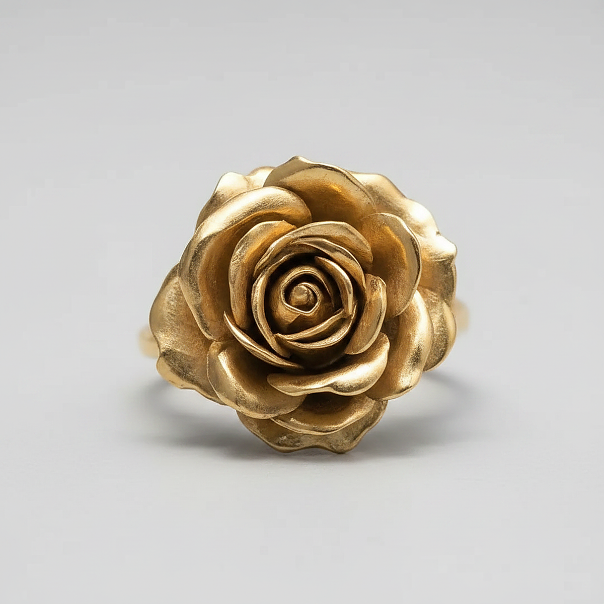 Bague Giada dorée