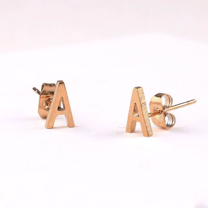 The Skinny Initial Earrings