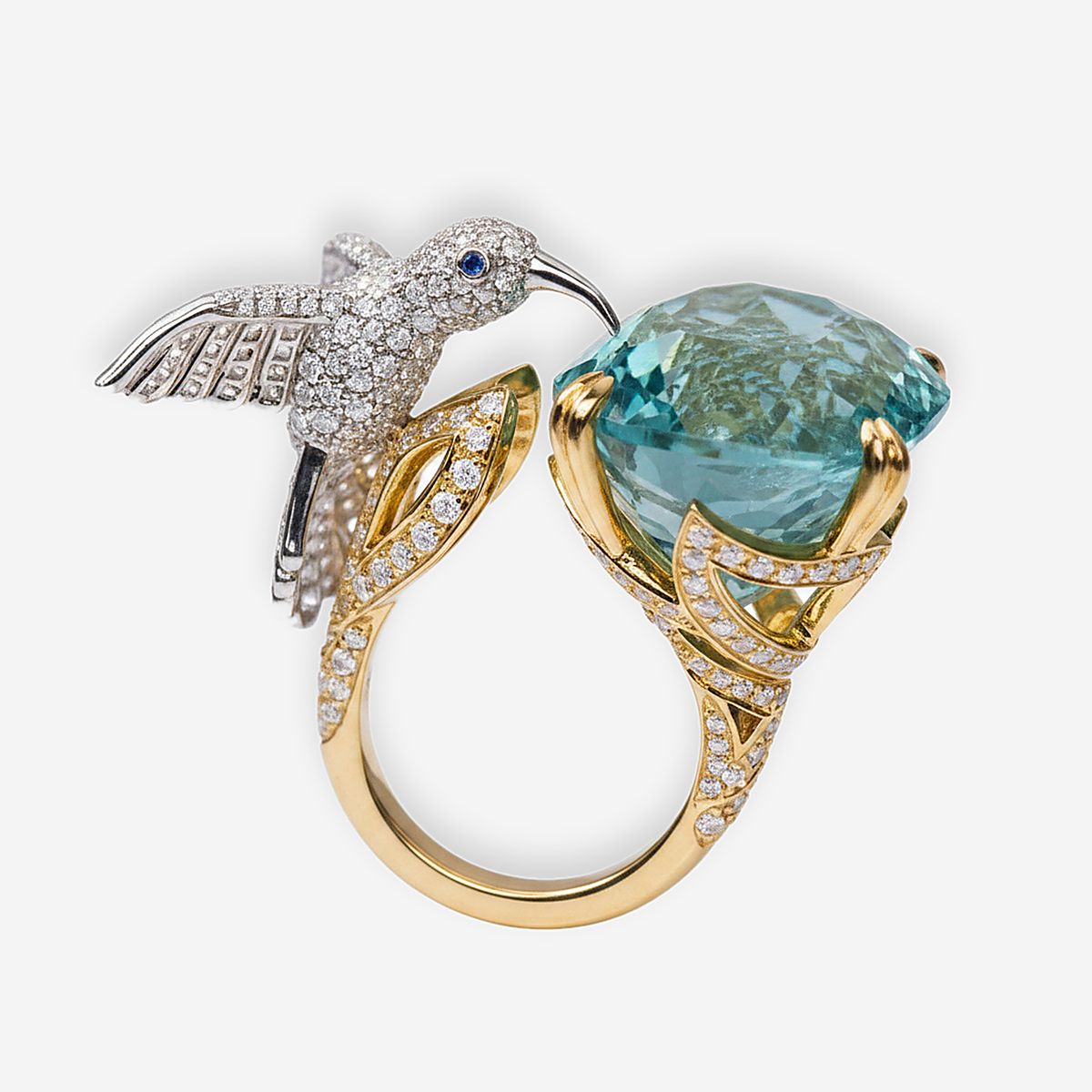 Elowen Aquamarine Ring