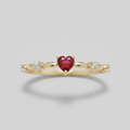 Anello Sabine con rubino
