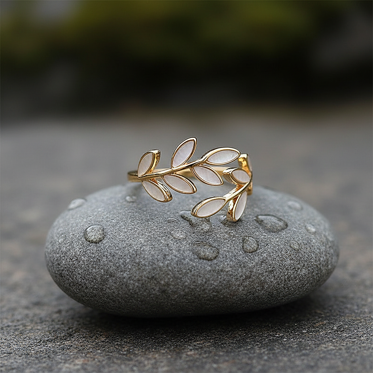 Bague Fleur Opale
