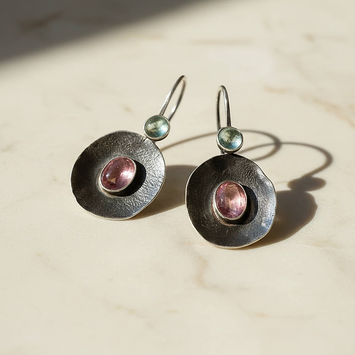 Boucles d’oreilles Maelys en argent