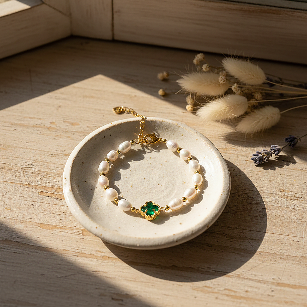 Βραχιόλι Dvora Emerald