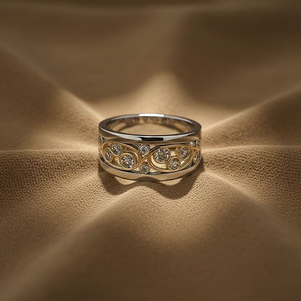 Anillo Giada de circonita