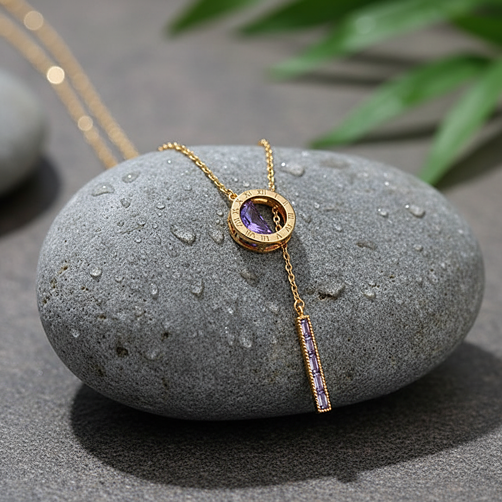 Collier Vesper en zircone