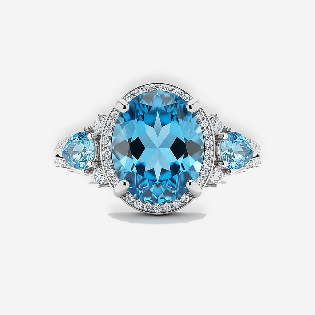 Anillo de cristal Halcyon
