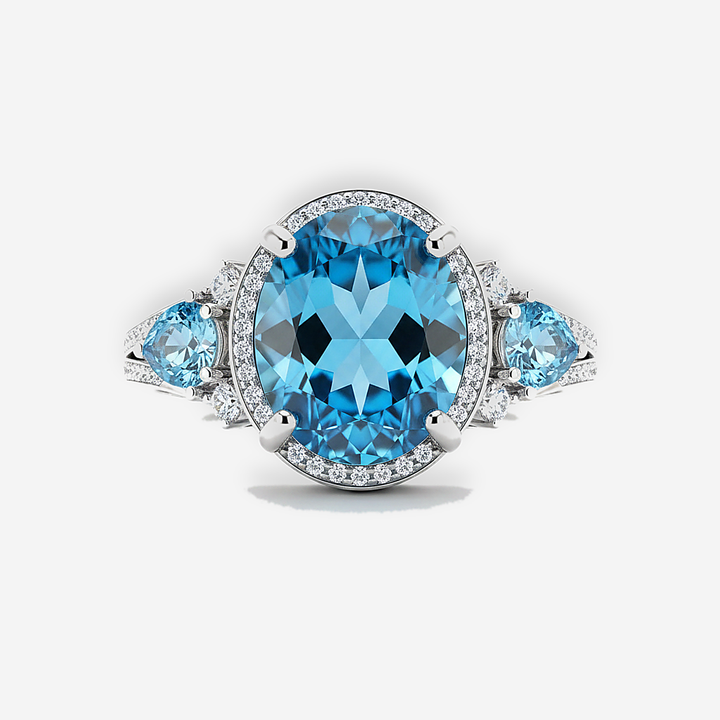 Prsten Halcyon Crystal