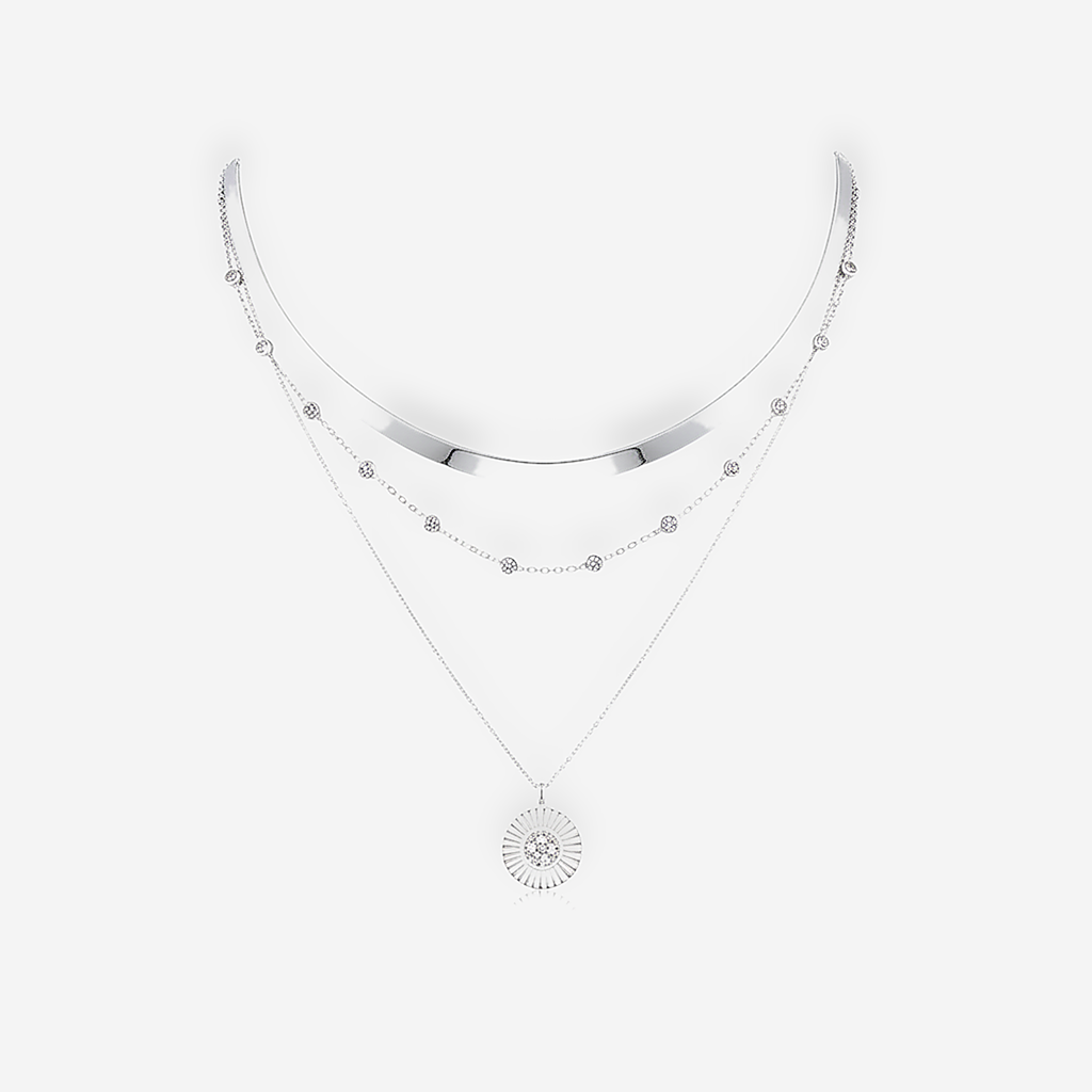 Collar Maelys de plata