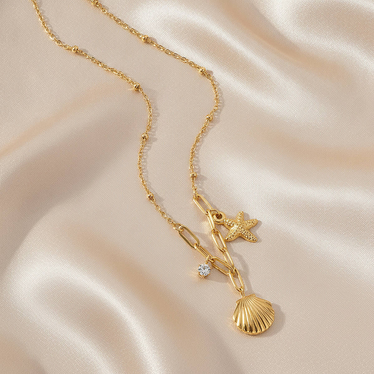 Collier doré Sidonie