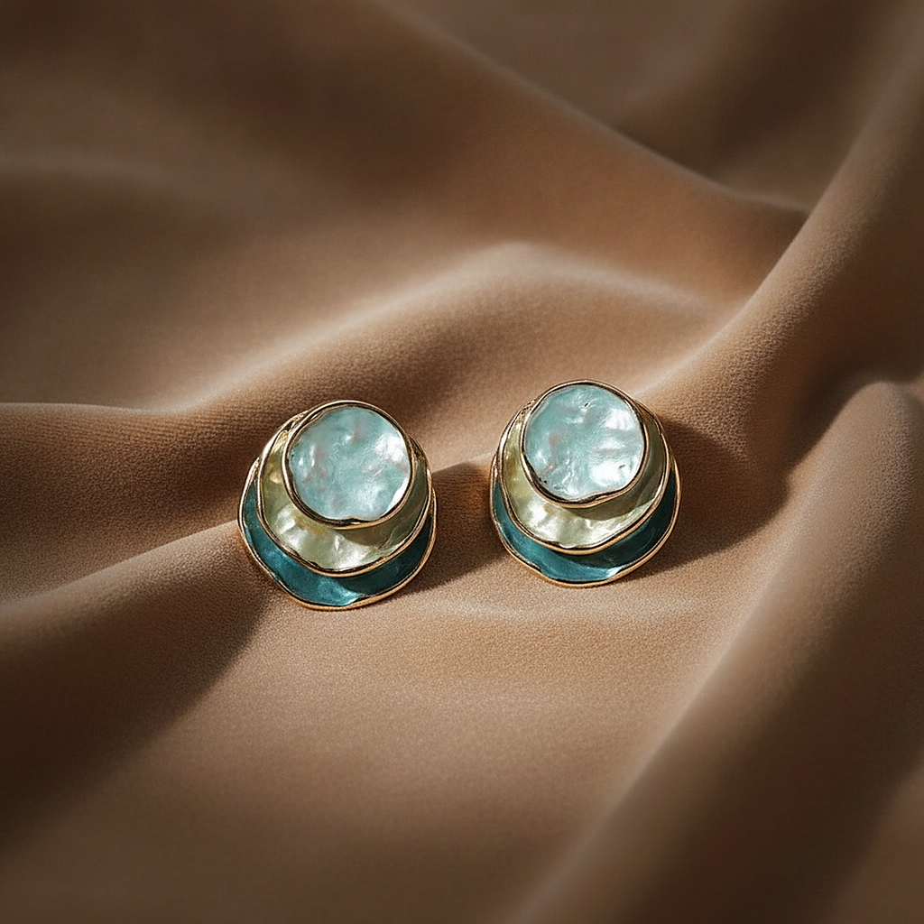 Boucles d’oreilles vintage Marguerite