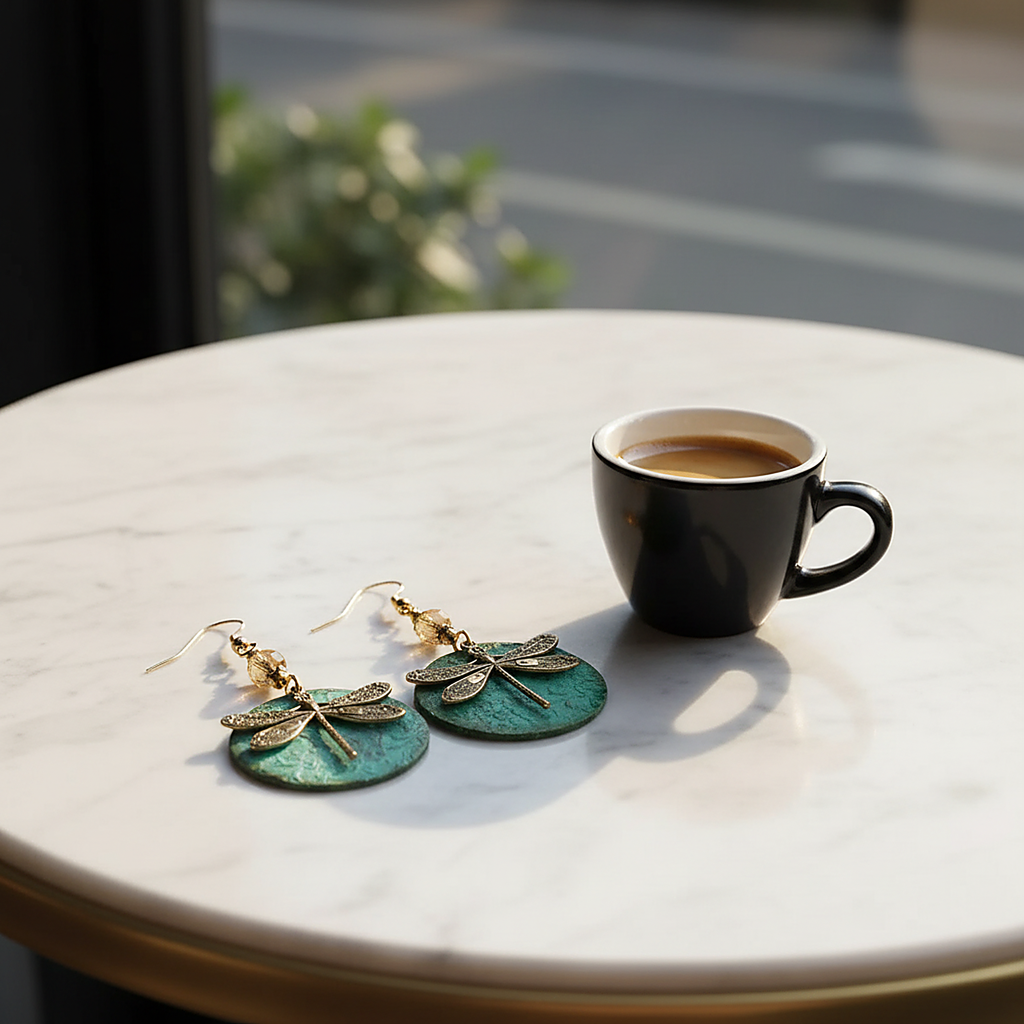 Pendientes Willa dorados