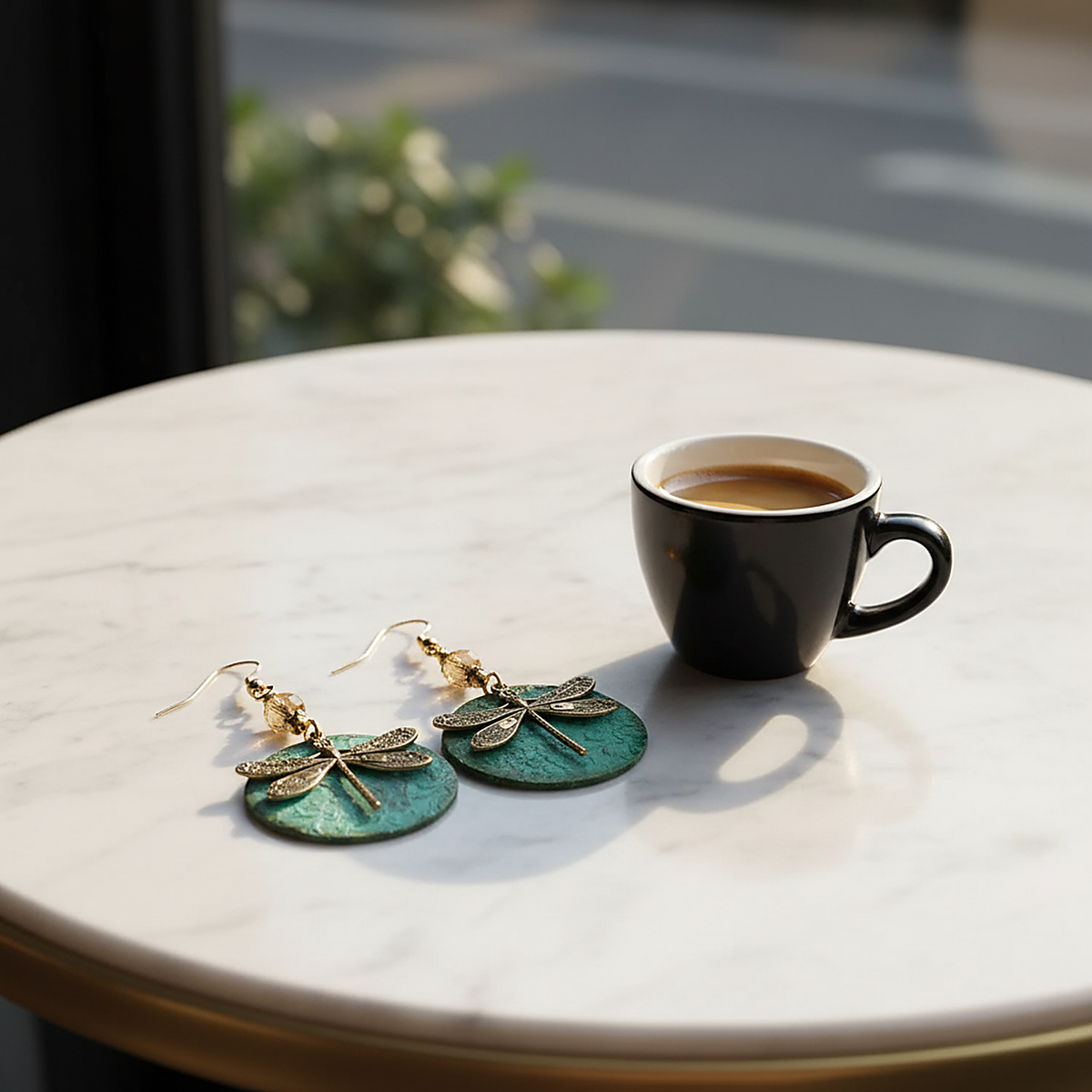 Pendientes Willa dorados