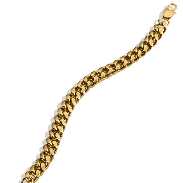 Pulsera de cadena cubana de 6 mm