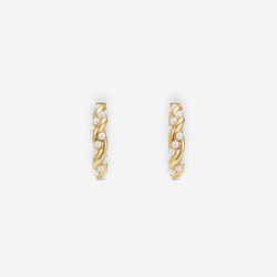 Valencia Pearl Hoops