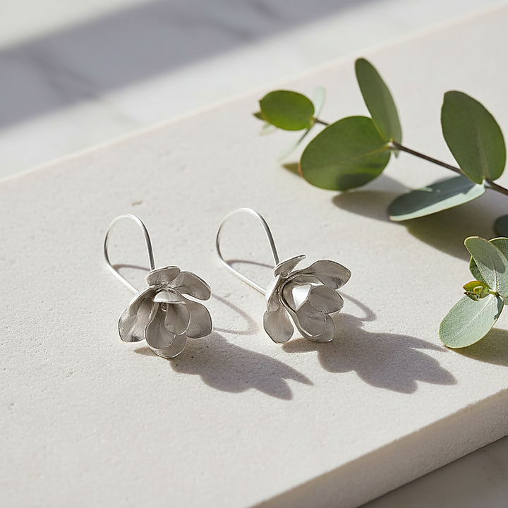 Boucles d’oreilles Wren en argent