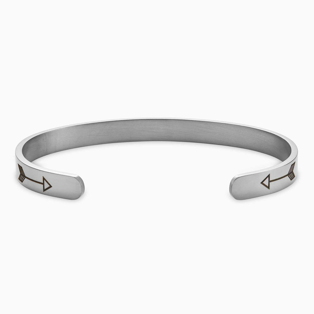 Mama Bear & Her Baby Bears Engraved Cuff Bracelet