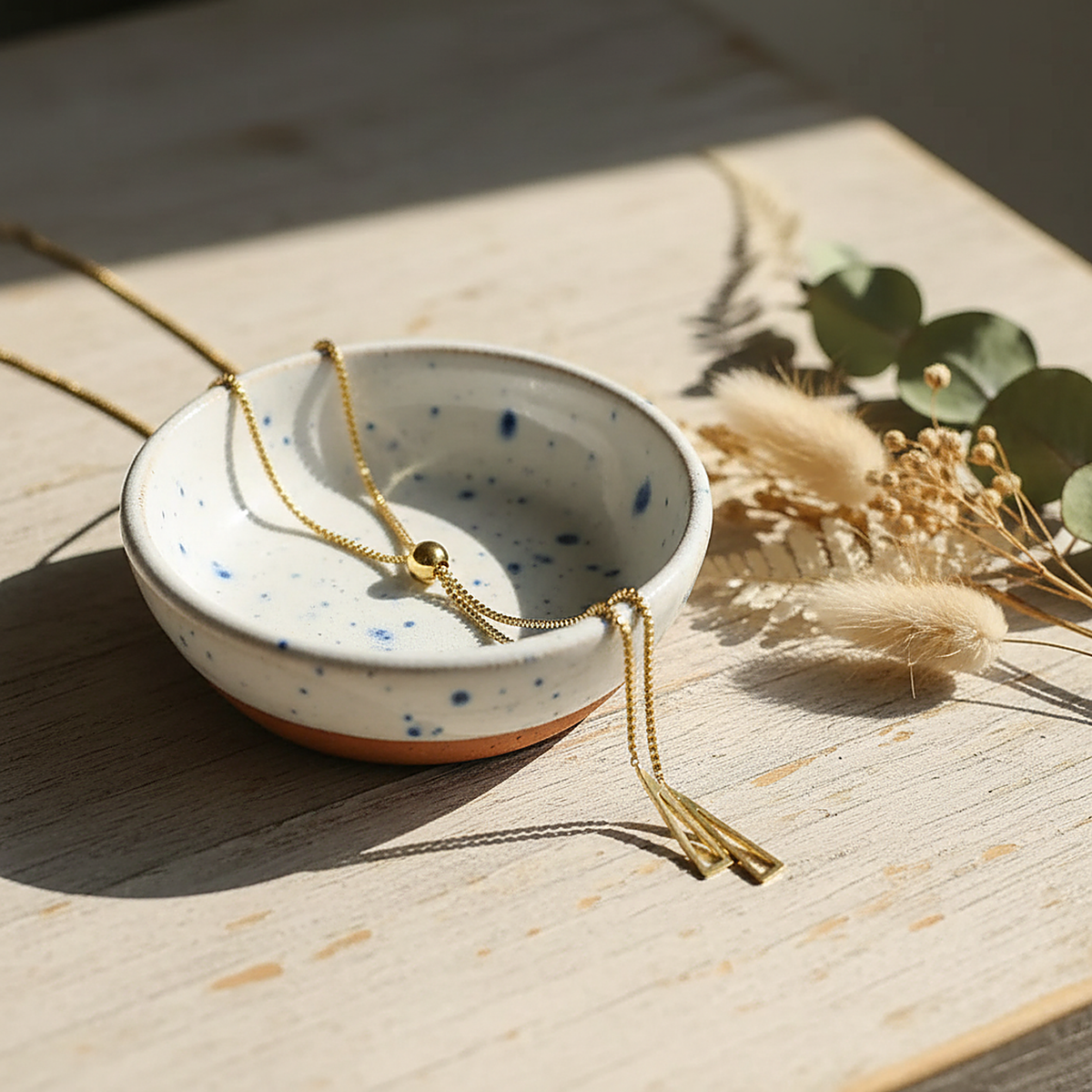 Fleur Gold Necklace