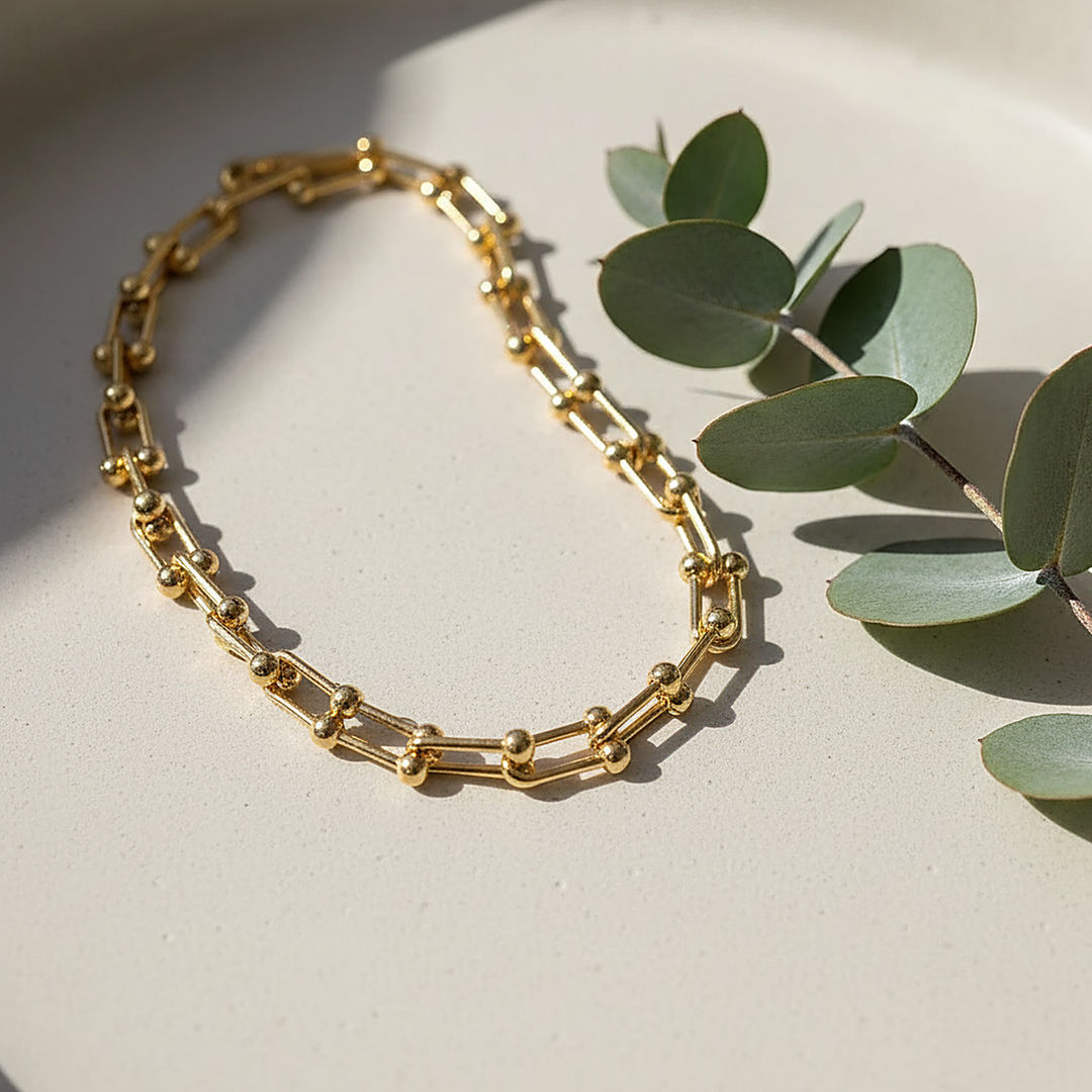 Colar Aurore Dourado