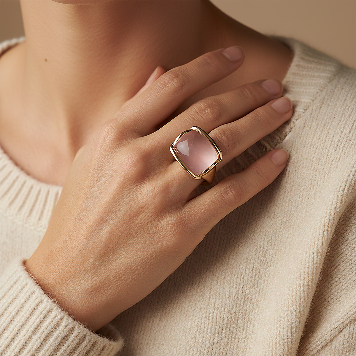 Bague Ninon dorée