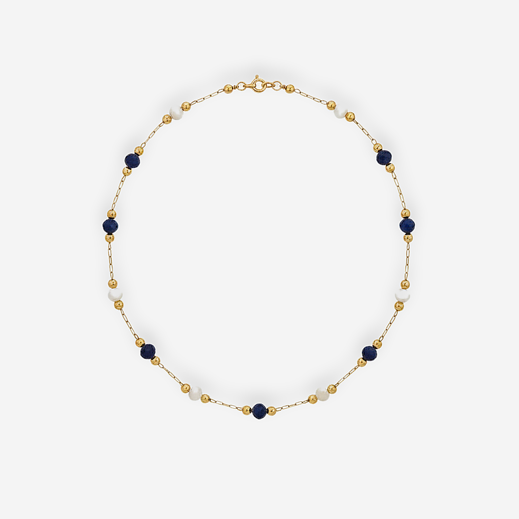 Luna Midnight Stone Necklace