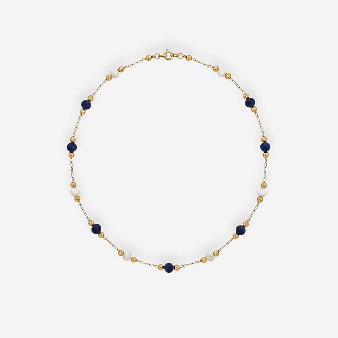 Luna Midnight Stone Necklace