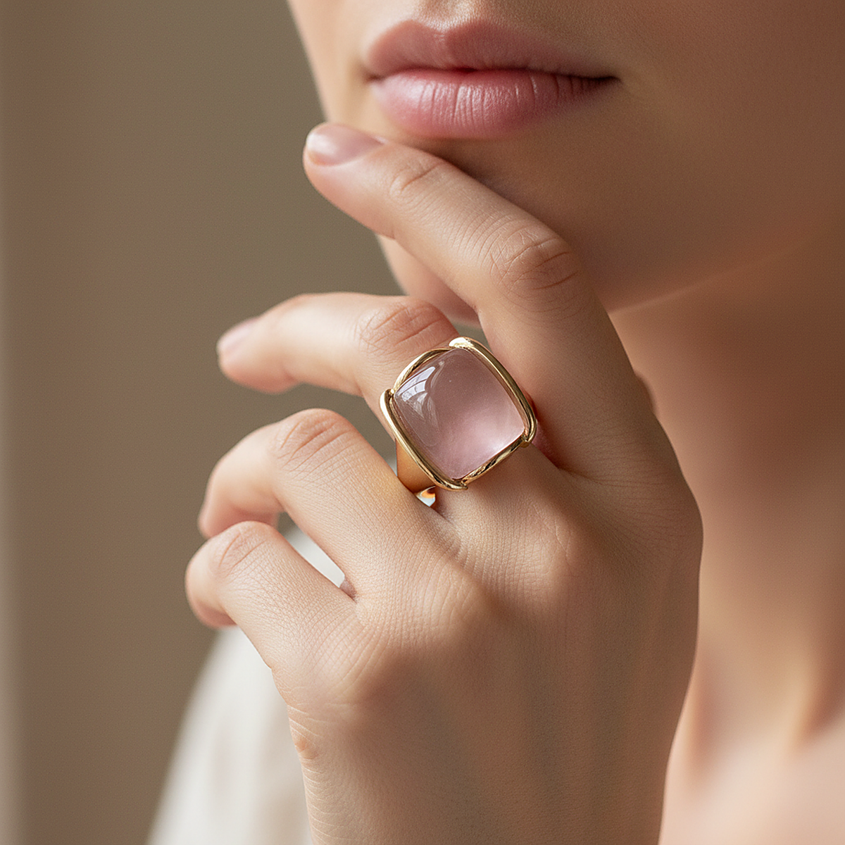 Bague Ninon dorée