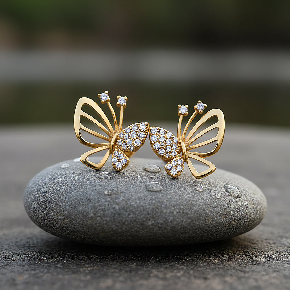Cerise Stud Earrings