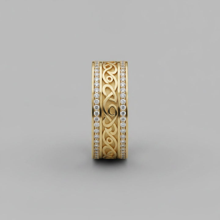 Anillo Liviana dorado