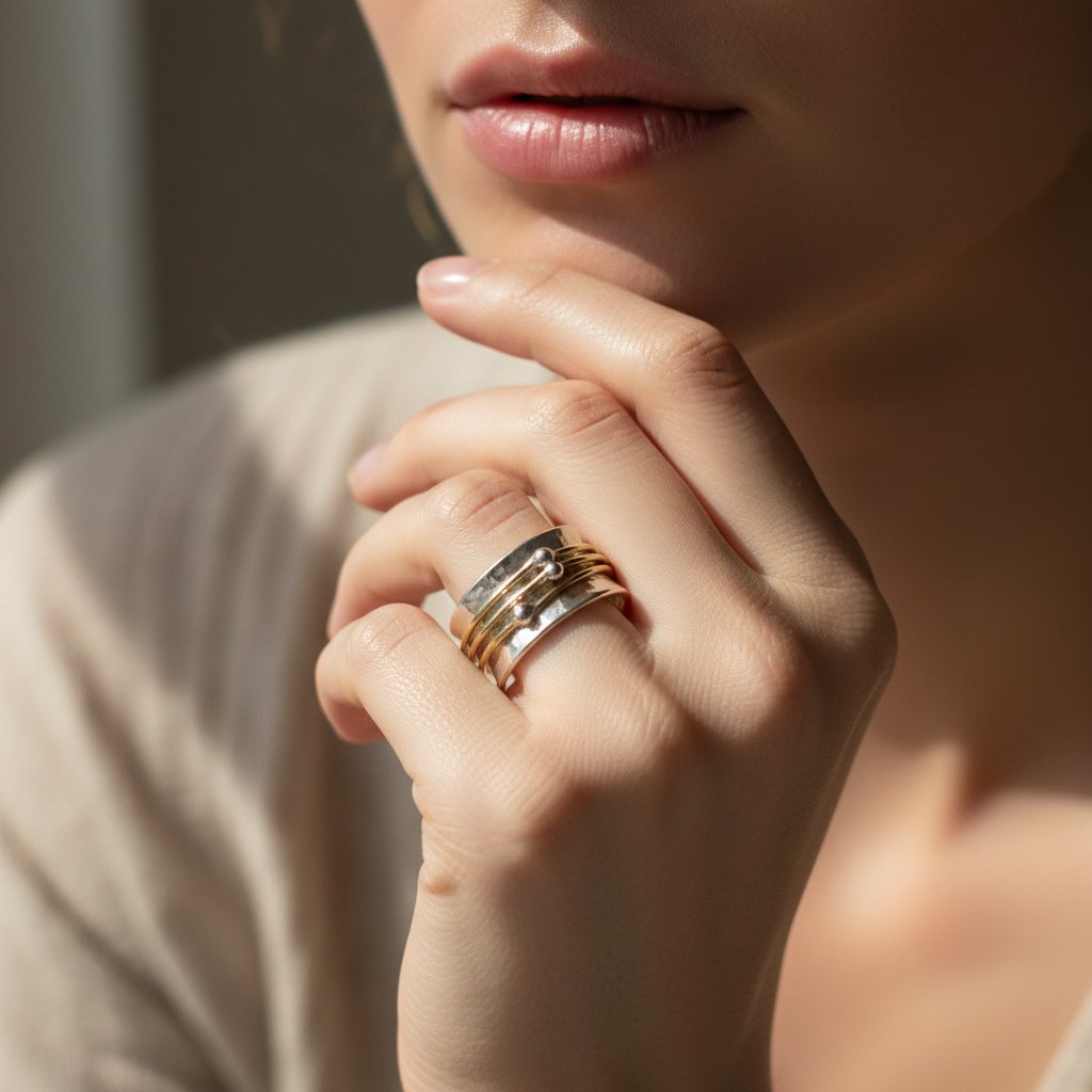 Anillo Faye dorado