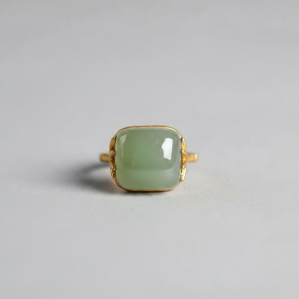 Bague Halcyon en jade