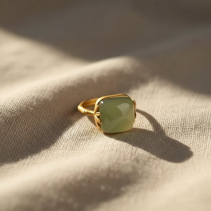 Bague Halcyon en jade