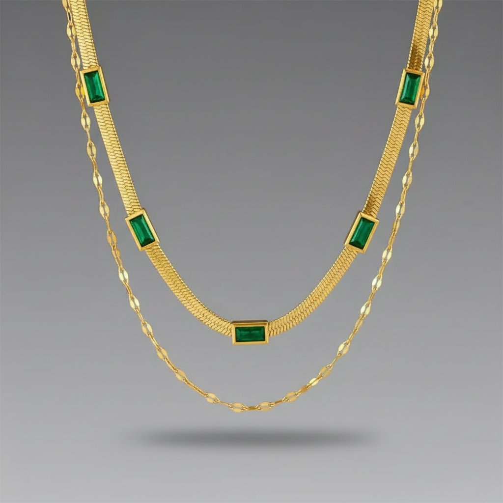 Collier Rosaline doré