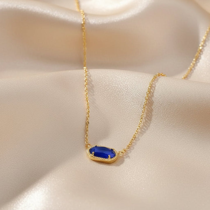 Aurelie Sapphire Necklace