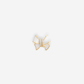 Lacey Crystal Bow Earrings