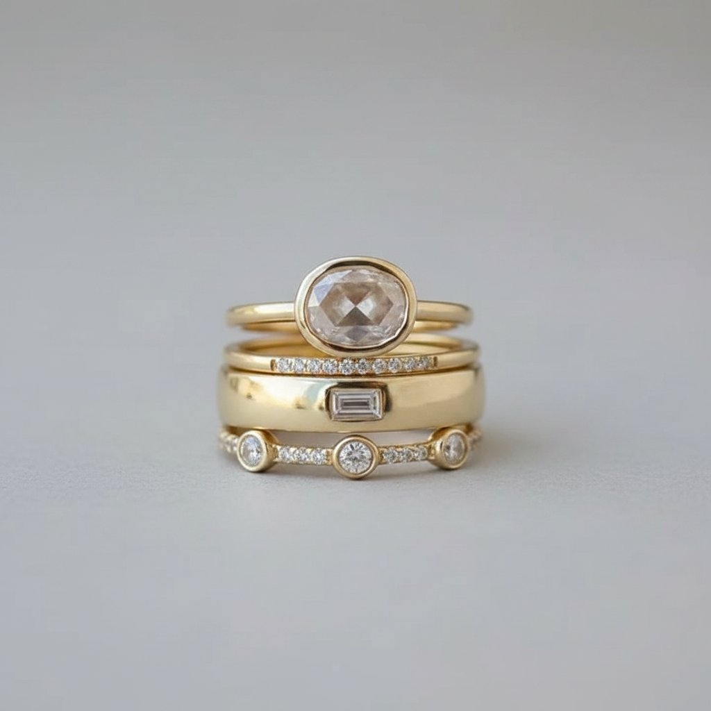 Nerine-ring met zirkonia