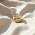 Nerine-ring met zirkonia