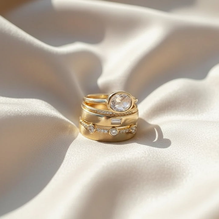 Bague Nerine en zircone