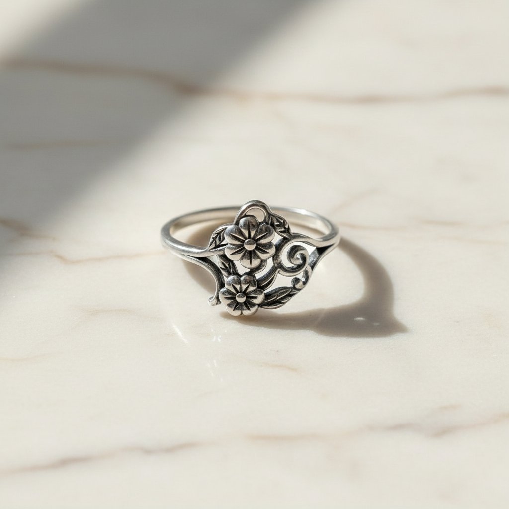 Maelys Silver Ring