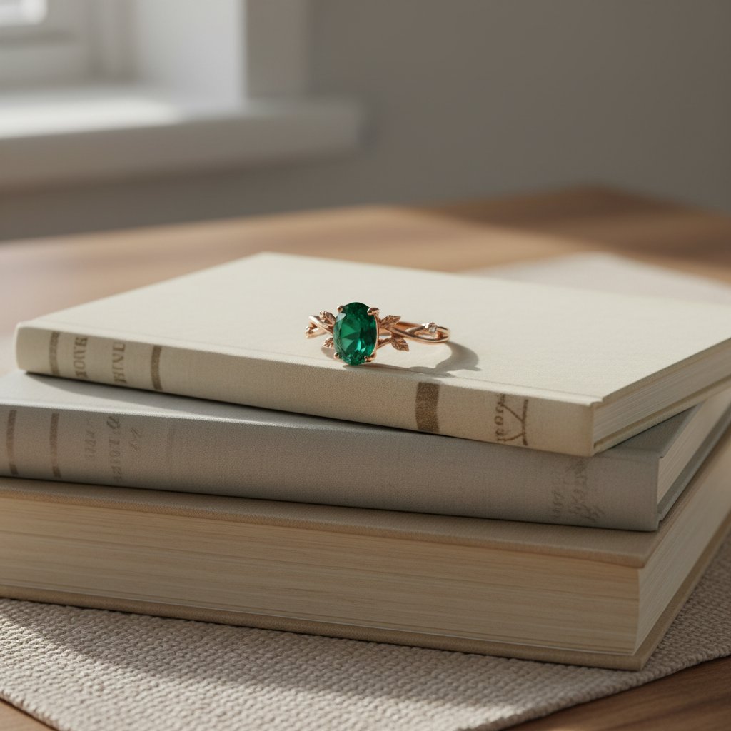 Ondina Emerald Ring