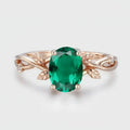 Ondina Emerald Ring