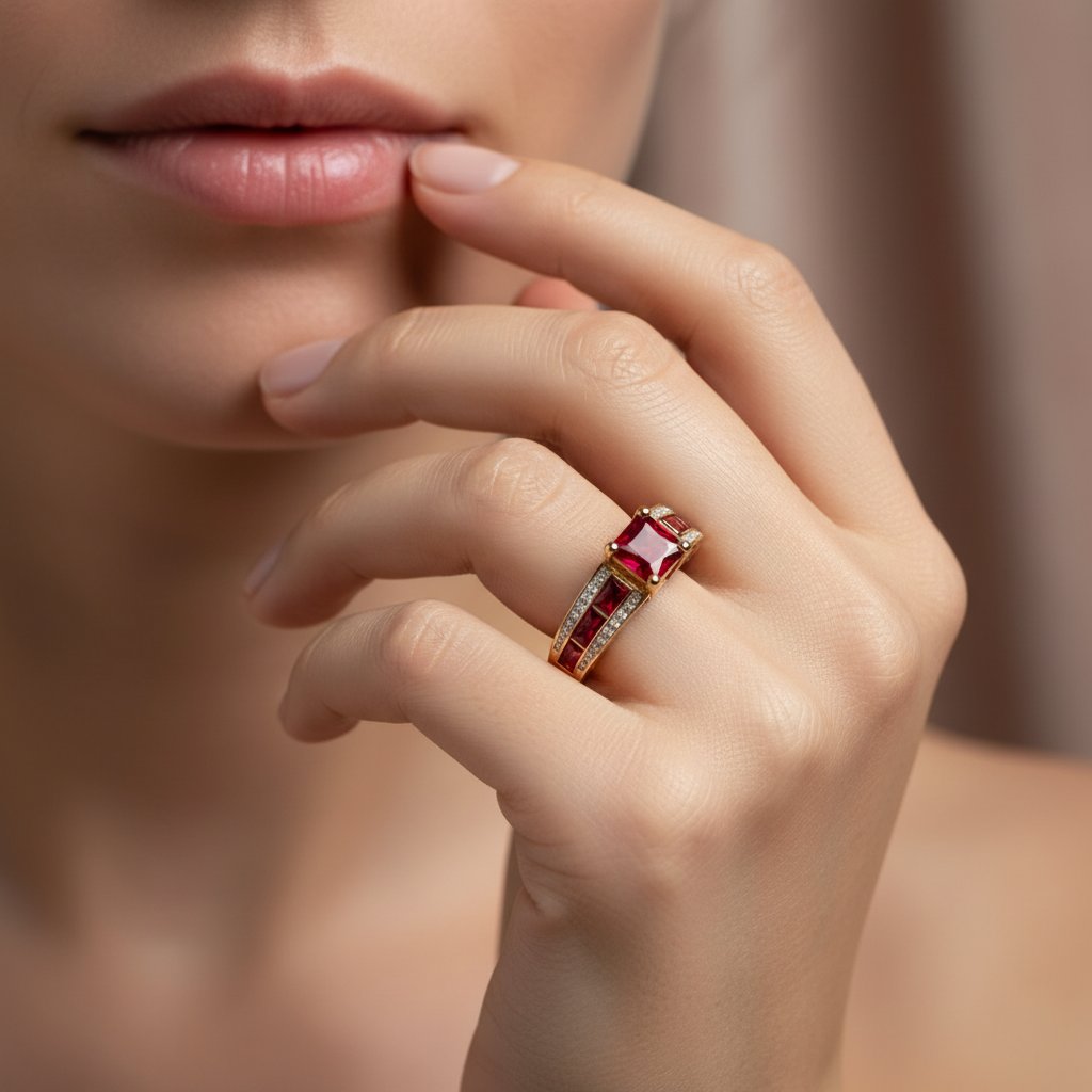 Petra Ruby Ring