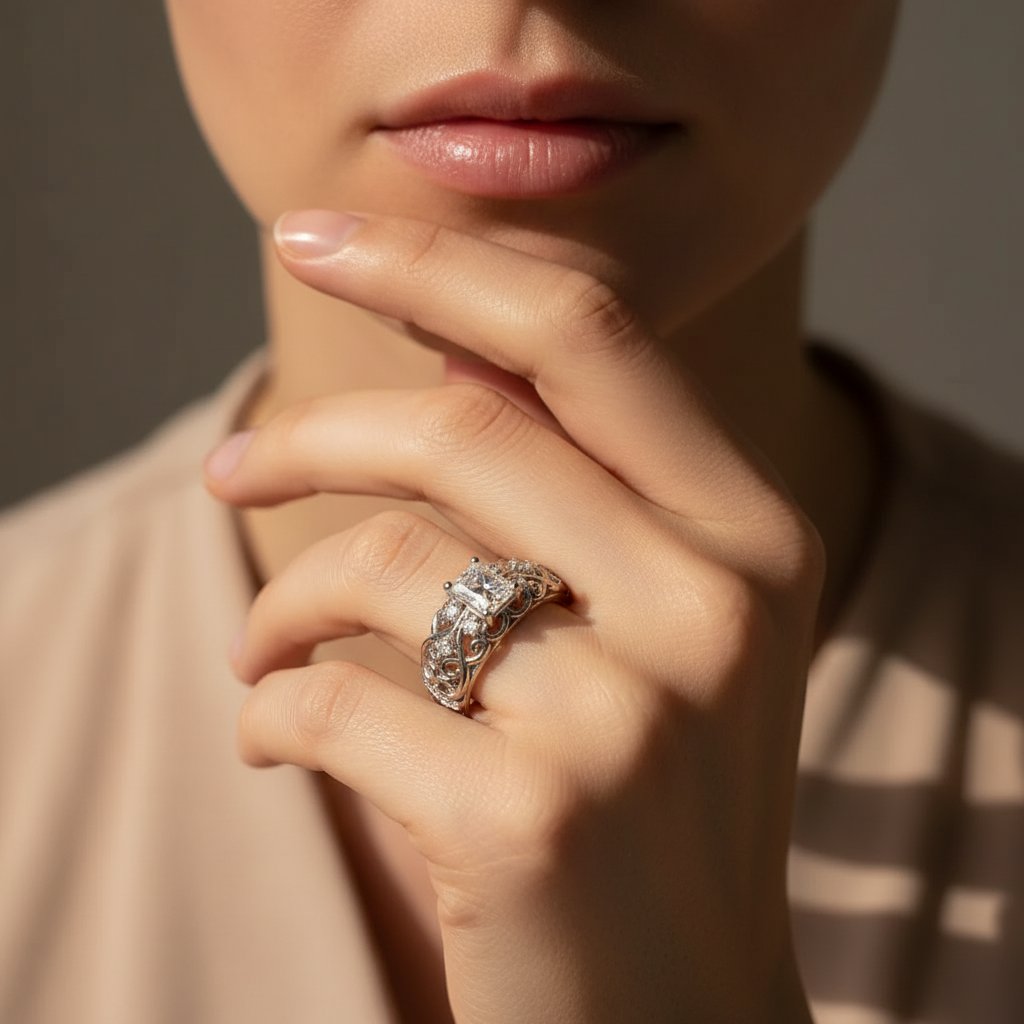 Ottilie Diamond Jewelry Set