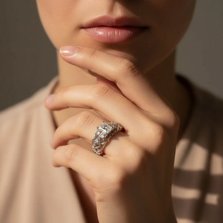 Ottilie Diamond Jewelry Set