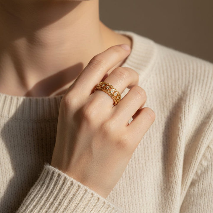 Marguerite Diamond Ring