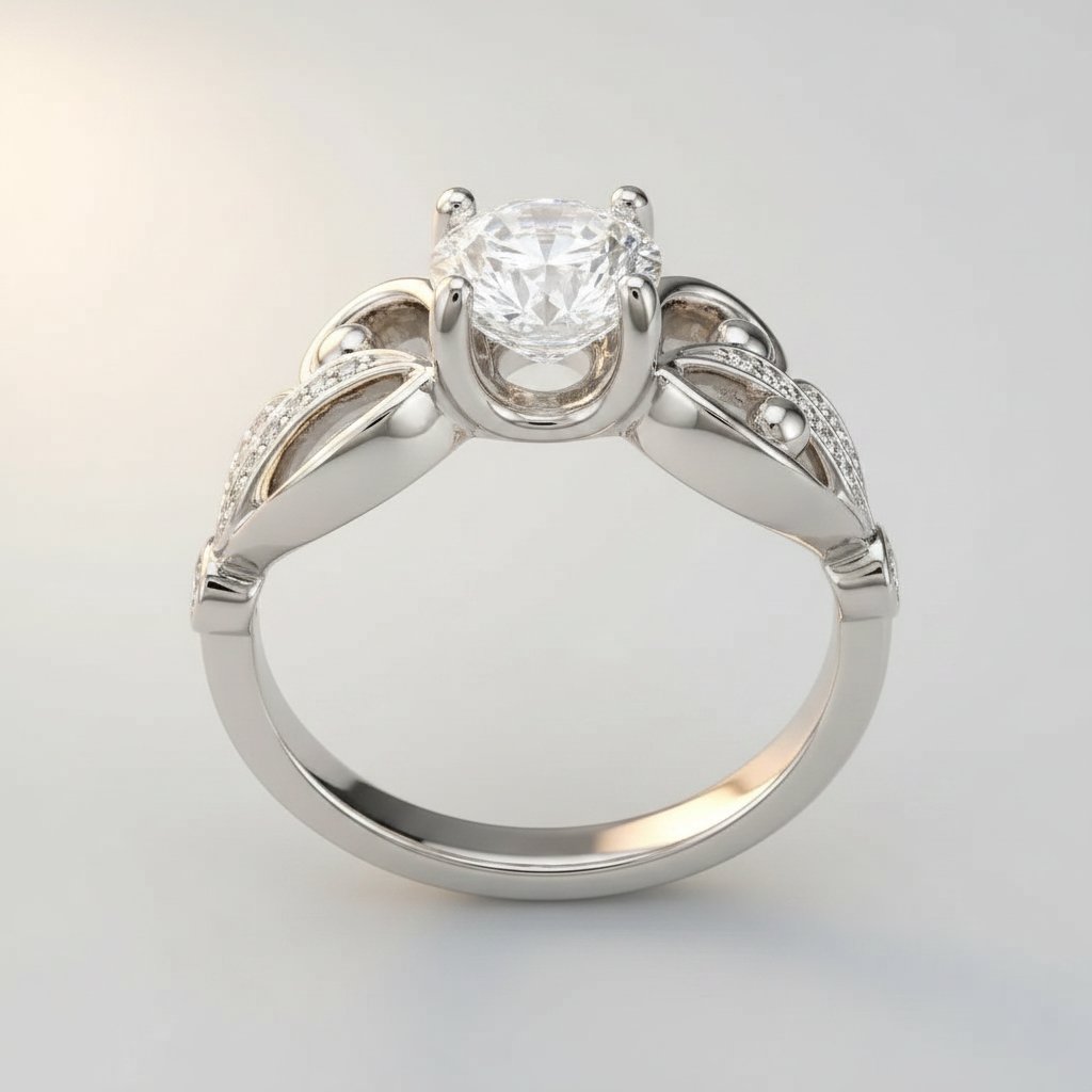 Bague Ambre en zircone