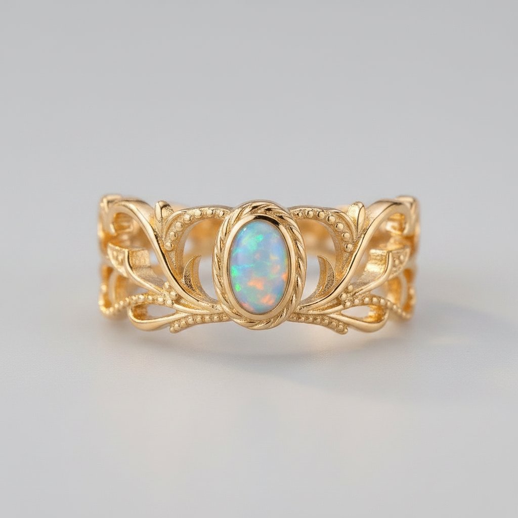 Lourdes Opal Ring