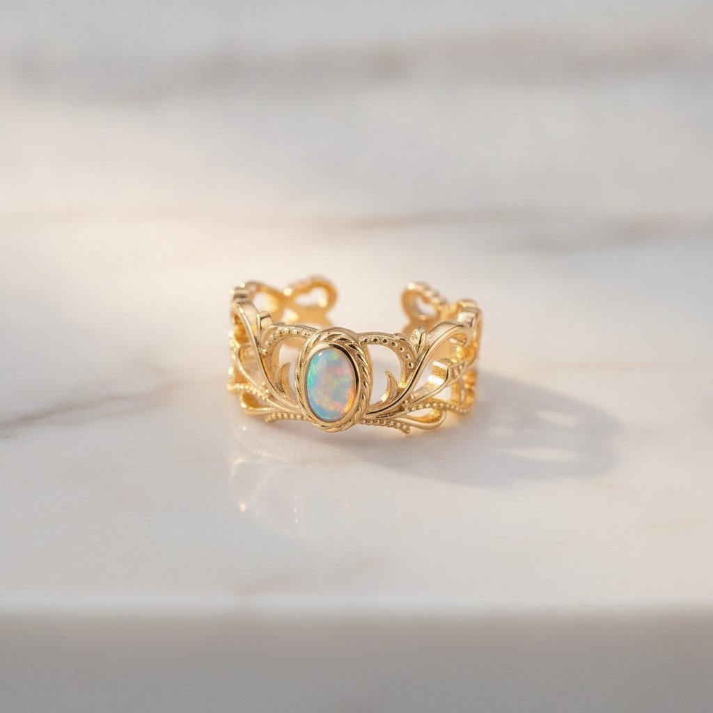 Lourdes Opal Ring